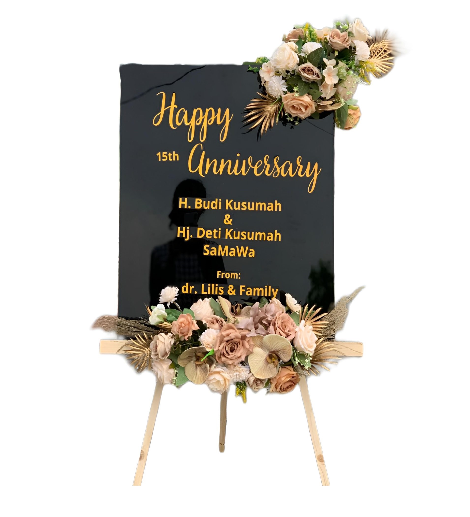 Papan Bunga Akrilik Karangpawitan